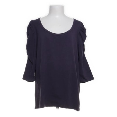 H&M, Top, Größe: 2XL, Lila, Baumwolle/Elasthan, Einfarbig, Damen #skz