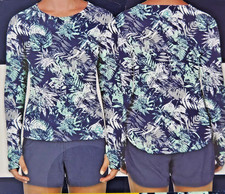 T-Shirt Jax Beach Long Sleeve UPF 50 Sun Protection Women's Med By Reel Life