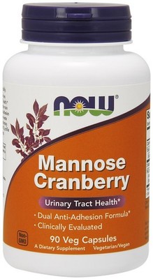 NOW Foods Mannose Cranberry - 90 vcaps (255,44 EUR/kg)