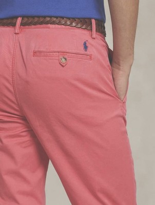 POLO Ralph Lauren Mens 34x34 Classic Fit Cotton Twill Chino Pants