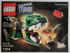 LEGO # 1354 Dino Head Attack - Brand New/Factory Sealed - Vintage 2001 - Retired