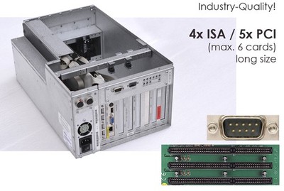 INDUSTRIE COMPUTER iBASE IB-930 4x ISA 5x PCI VOLLE LÄNGE + RS-232 WIN XP M1379