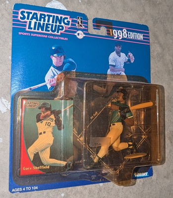 #ad Starting Lineup GARY SHEFFIELD Mosc New 1998 Baseball Sports Figure $14.99