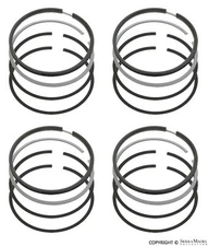 Porsche Piston Ring Set 2.0 x 2.0 x 2.0 x 5.0 - 86mm - 356A/356B/356C/912 50-6