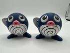 2 Poliwag Vintage Pokemon Burger King Kids Meal Rubber Water Squirter Toy 1999