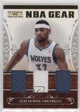 2010 Playoff National Treasures NBA Gear Materials Trios 86/99 Lazar Hayward k4s