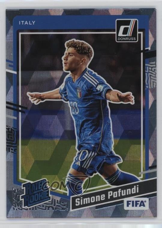 2023-24 Panini Donruss FIFA Rated Rookie Cubic Simone Pafundi #198 1b9b