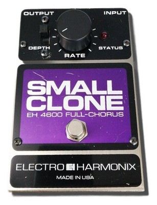ELECTRO-HARMONIX SMALL CLONE EH4600 Chorus Effektpedal getestet & funktionier...