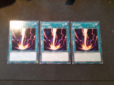 3× Raigeki SDBT-DE025 1.Auflage - Common - Deutsch Yu-Gi-Oh 