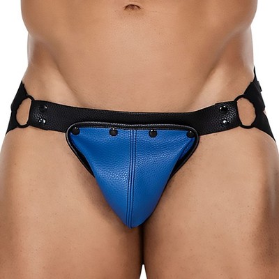 C4M JOCKSTR4P Jock Snap Jockstrap JOCKSTR4P02 Radiant Blue