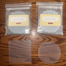 Close To My Heart Clear Cards Variety