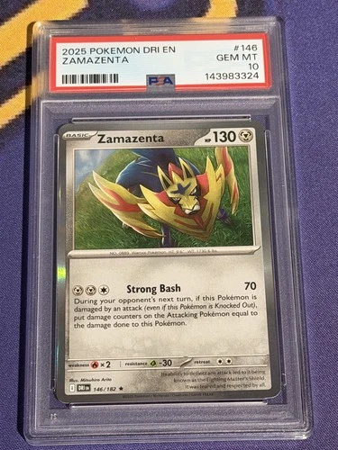 Zamazenta 146/182 Sv10: Destined Rivals Holo PSA 10