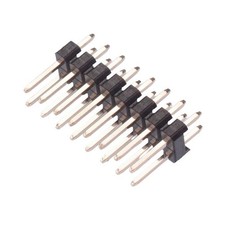 25 x 16-Way Double Row Male Header 2.54mm