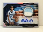 2023-24 Topps Chrome OTE #RJA-MB Mikel Brown Jr. Rookie Patch Auto