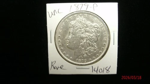 1879-P UNC. Morgan Silver Dollar #4018