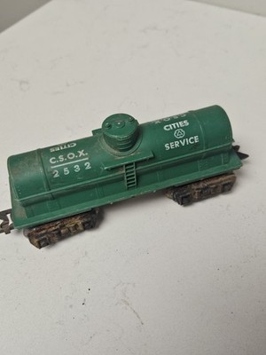 Vintage Model Railroad Train Standard Size Tank Car CSOX #2532 #R1285