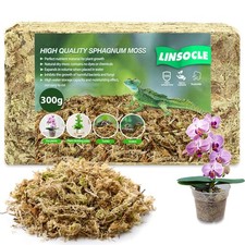 300g Tourbe de Sphaigne pour Plantes - Substrat Adapté à Monstera et Orchidée...
