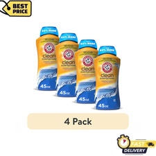 4pk Arm  Hammer Clean Scentsations In-Wash Scent Booster Purifying Waters, 45Oz