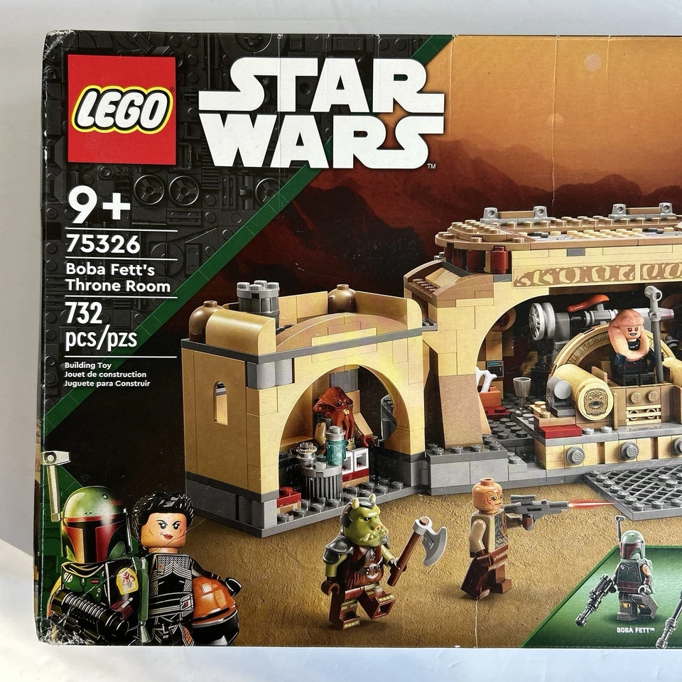 LEGO Star Wars: Sala del Trono de Boba Fett (75326) Jabba El Palacio Hutt NUEVO SELLADO Foto 3 de 4