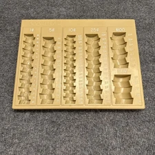 Vintage Countex II Coin Tray By MMF Industries Bank Coin Sorter Counting Tray