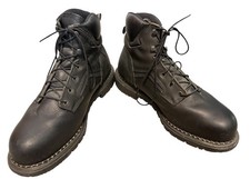 Red Wing 2223 Black Steel Toe Work Safety Boots Size 13H Made in USA LEATHER