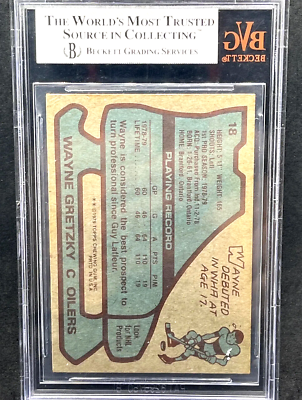 wayne gretzky rookie card graded Over 15,000 copies of the 1979 O-Pee-Chee have been graded, and of those, just 402 have ever been signed. To make things even crazier, the highest grade for time Art Ross Trophy winner Wayne Gretzky Signed Autograph PSA/DNA