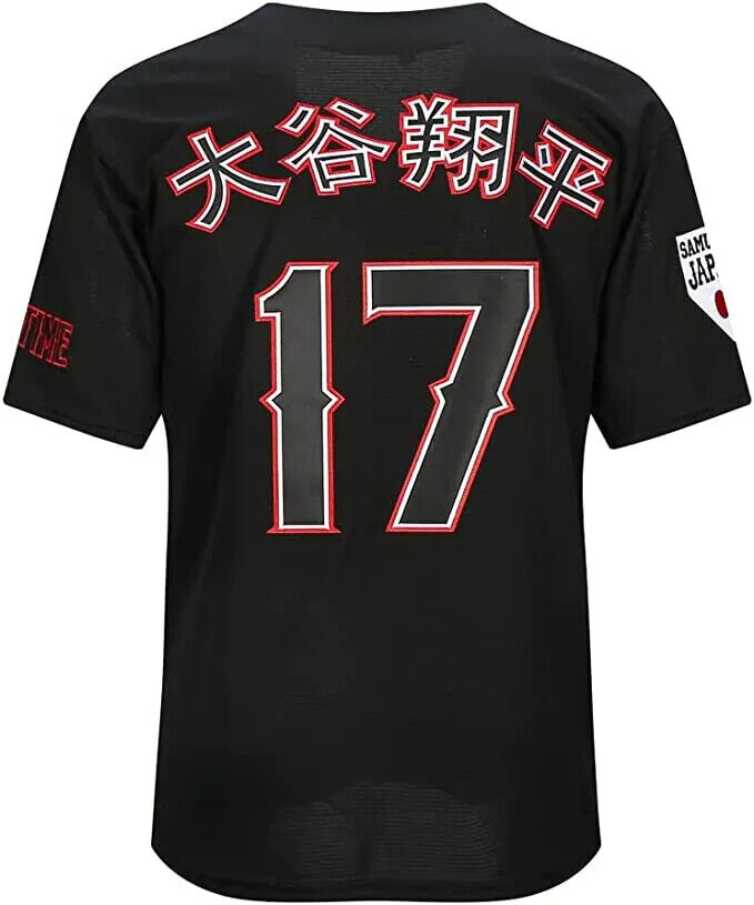 Design Ohtani #17 大谷翔平 Japan Baseball Jersey Youth/Adult Design Ohtani #17 大谷翔平 Japan Baseball Jersey Youth/Adult