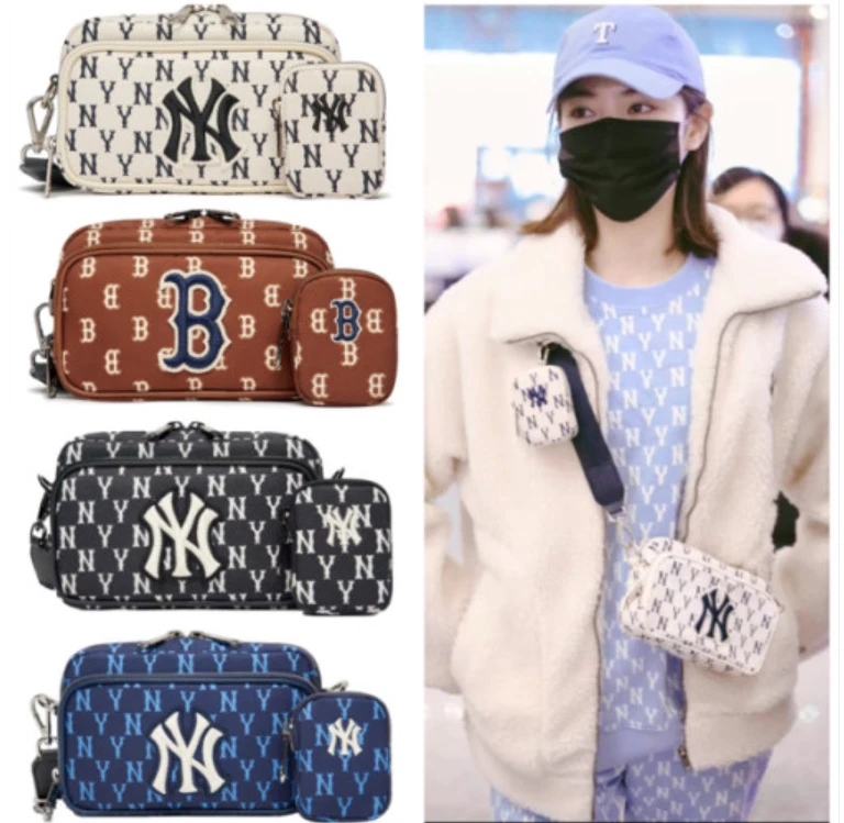 MLB Korea Monogram Mini Cross Bag