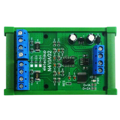 RS485 0-1A 0-30V Current Voltage Collector Voltage Signal Acquisition MODBUS RTU