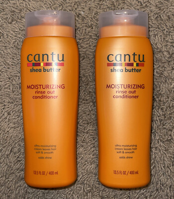 PACK OF 2  Cantu Moisturizing Rinse Out Conditioner, 13.5 oz FREE SHIPPING