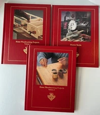 Handyman Club of America set of 3 books, HC, Woodworking Projects, 1997