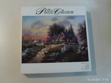 RoseArt "Stoney Brook Cottage" The Puzzle Collection 750 Piece Puzzle - NEW