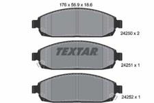 TEXTAR  2425001 Bremsbeläge  Vorne für  JEEP GRAND CHEROKEE III