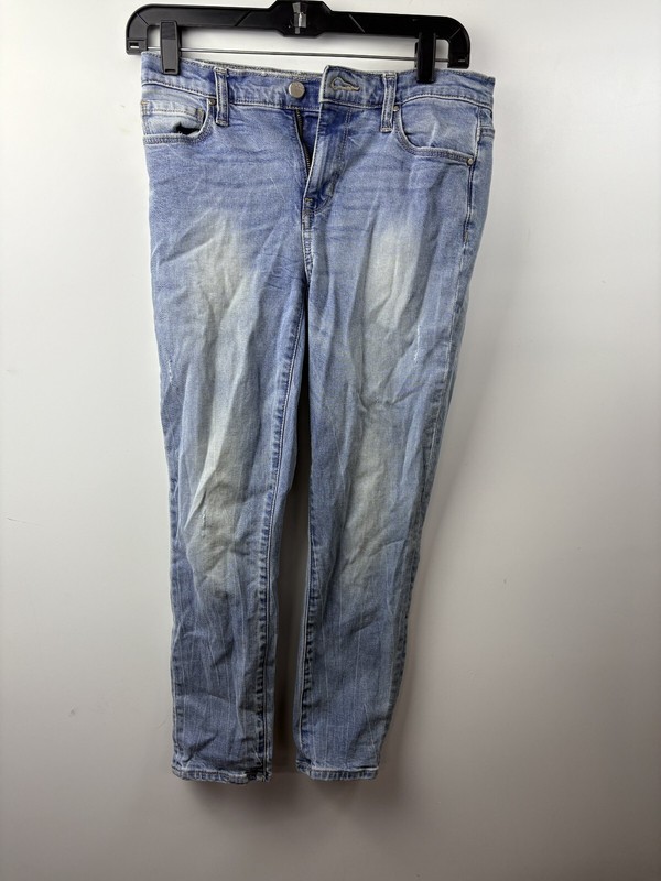 DKNY Soho Skinny Jeans Women Size 2 Blue Denim Cotton Mid Rise Slim Fit Stretch