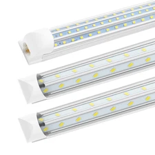 2FT 4FT 8FT T8 LED Tube Light 8 Foot LED Shop Light Fixture 28W-150W LED Bulbs