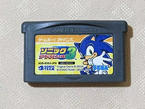 Sonic Advance 3 NTSC Gameboy Advance GBA En 