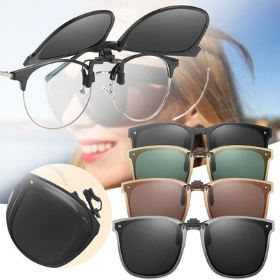 Easy Carry polarisierte Clip-On Sonnenbrille Brille für Damen & Herren