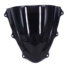 Black ABS Front Windshield Windsreen For Suzuki GSXR 600 GSXR750 2011 - 2023
