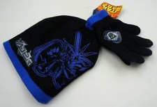 Star Wars Darth Vader Winter Gloves  Winter Hat Kids Size Set Black New