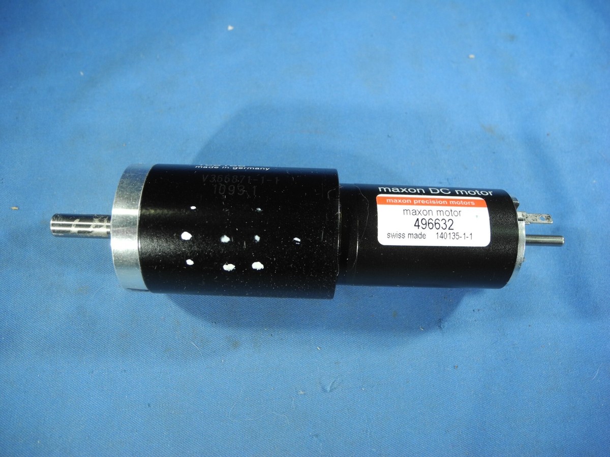 mico　メカ付mc-1 Maxon 496632 motor with Maxon 166186 planetary gearhead
