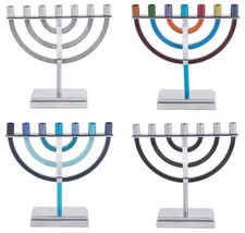 Yair Emanuel Traditional 7 Branch Menorah Jewish Candlestick Menora