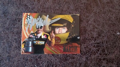 1997 Press Pass VIP Mark Martin #35 - NASCAR - Autographed!