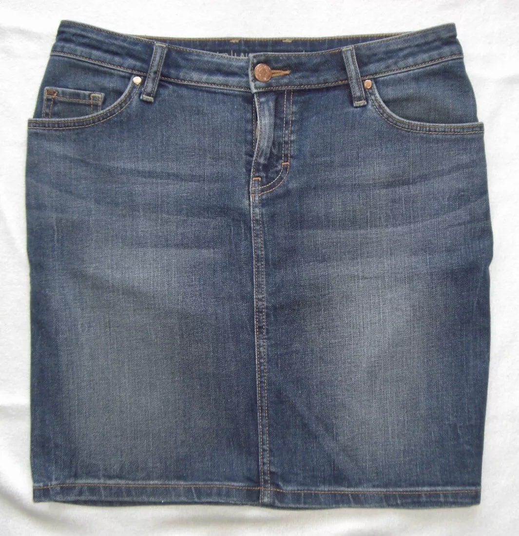 Mustang Women's Jeans Rock Model Laura Skirt W28 W29 great condition | eBay