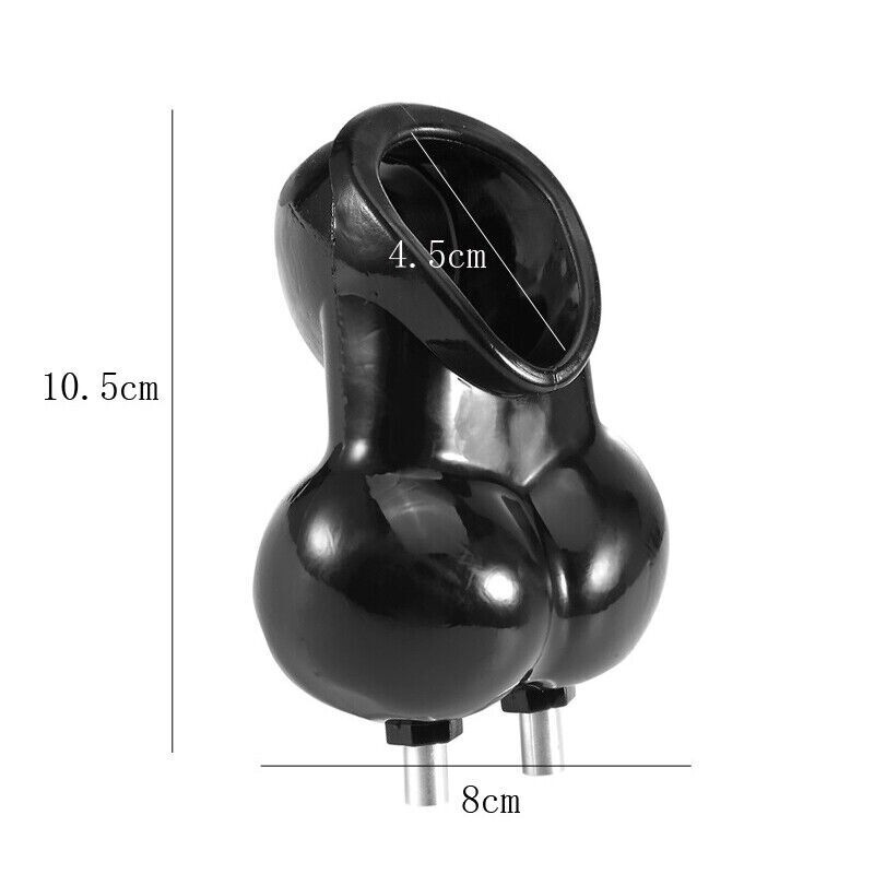 Electric Male Enhancement Ring - Silicone Stretcher, Scrotum Ring & Delay Aid (3-in-1)