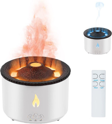 Mcbazel Vulkan Diffuser, 360ML Volcano Diffuser Flamme Aroma Diffusor Elektrisch