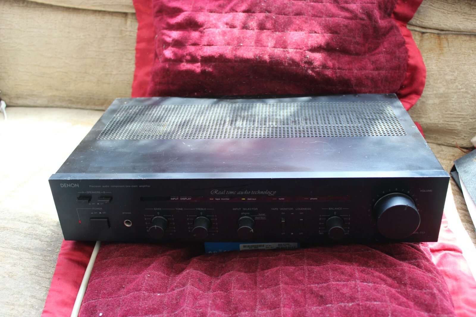 Denon PMA-717 vintage audio equipment - eBay listing photo 1