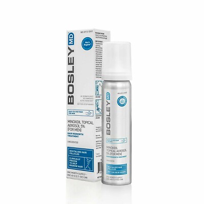 BosleyMD Men's Extra Strength Minoxidil 5% Topical Foam 2.11oz