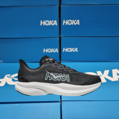 NEW Hoka One One Mach 6 Wide 2E 1147833/BWHT Men's Running Shoes