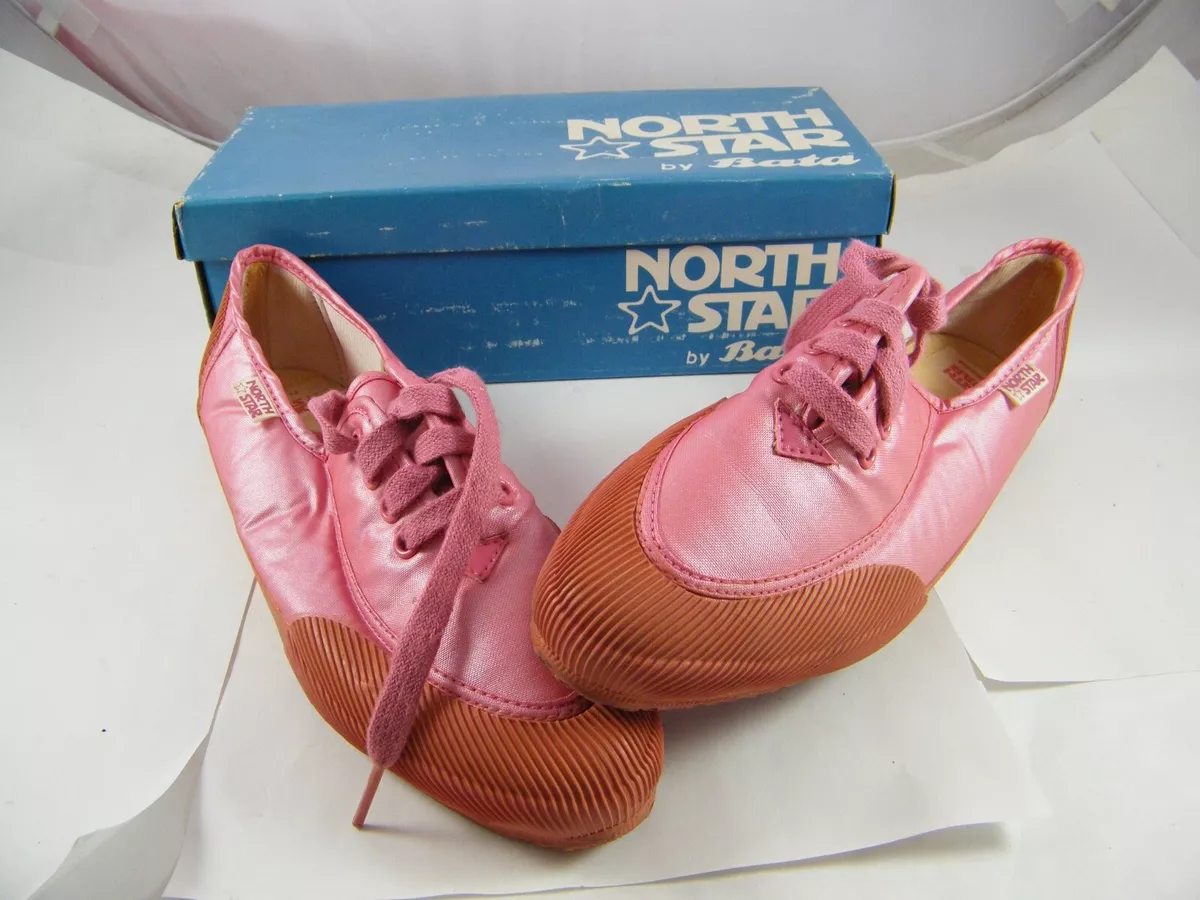 VINTAGE BATA NORTH STAR PINK SHOES WOMEN'S SIZE 7 570-5191.1