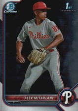 2022 Bowman Draft #BDC-117 Alex McFarlane Chrome